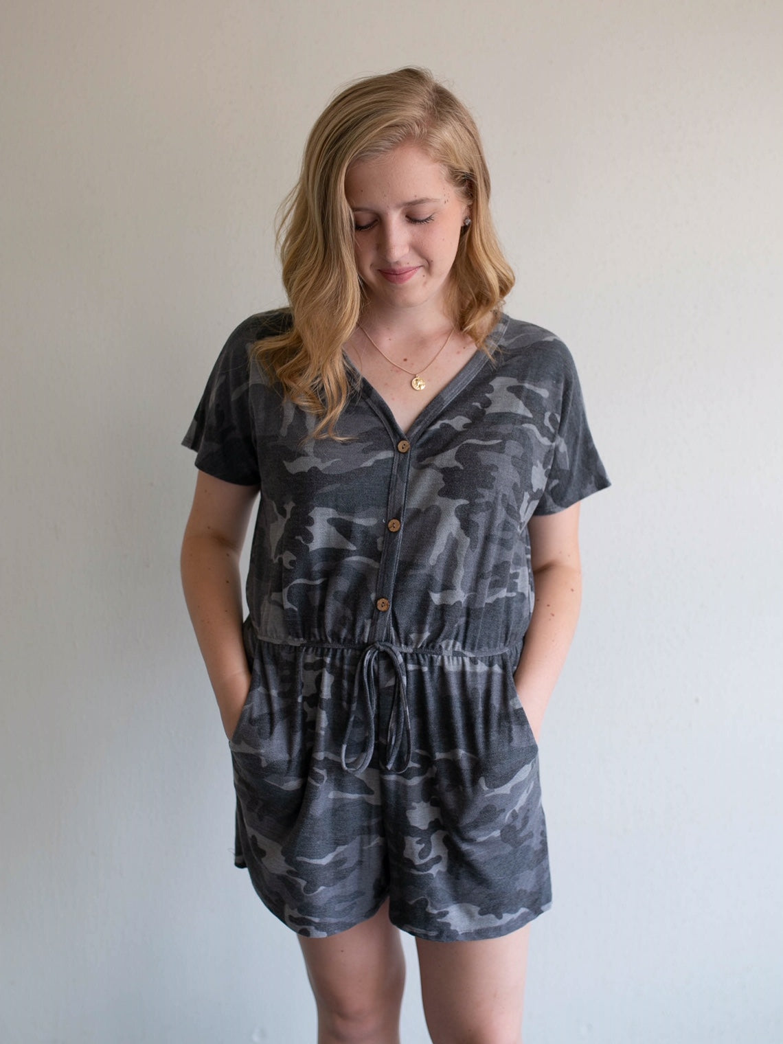 camo romper