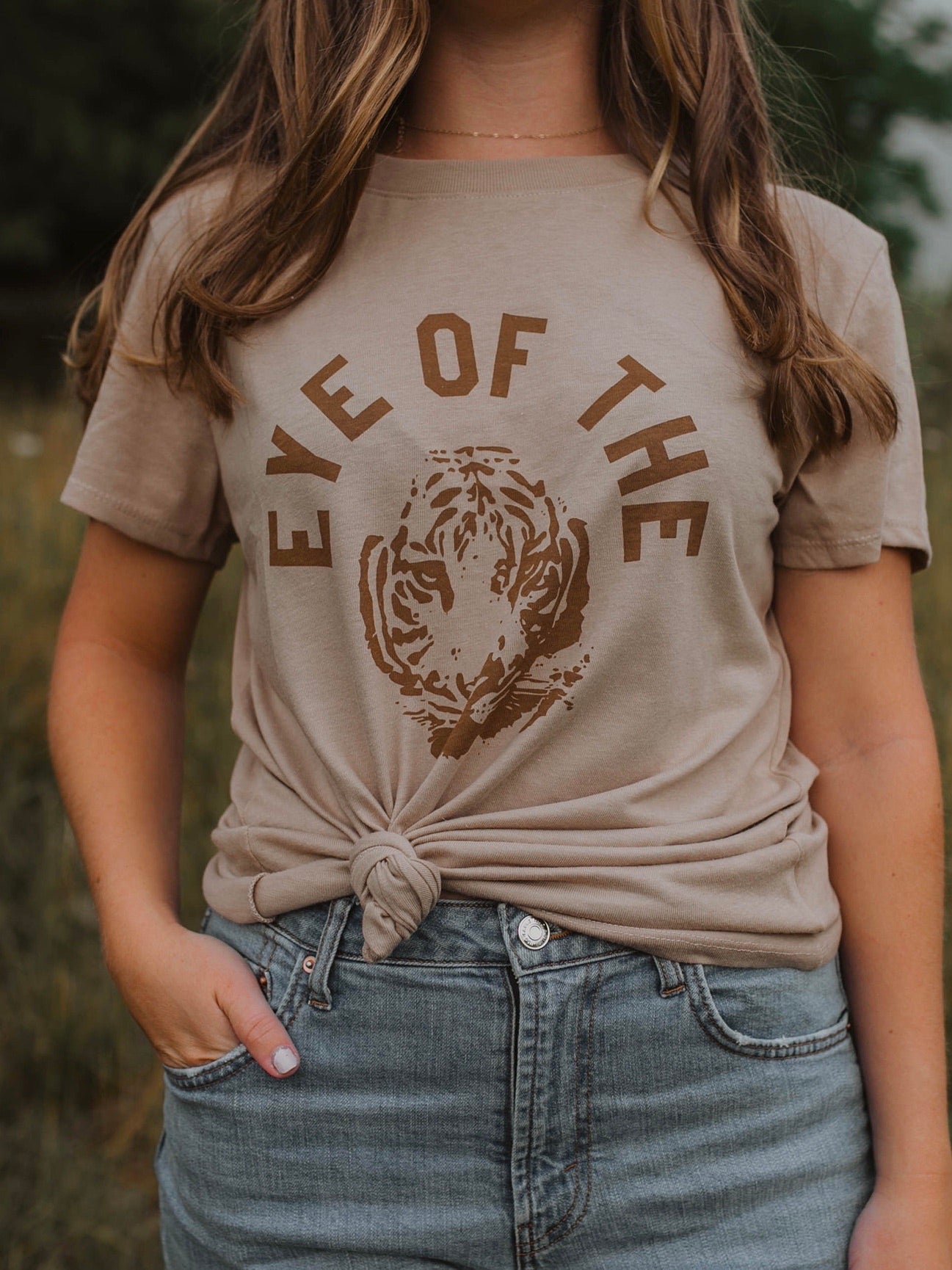 eye of the tiger tee