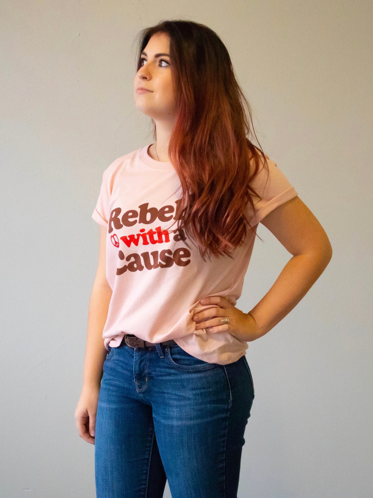 rebel with a cause tee