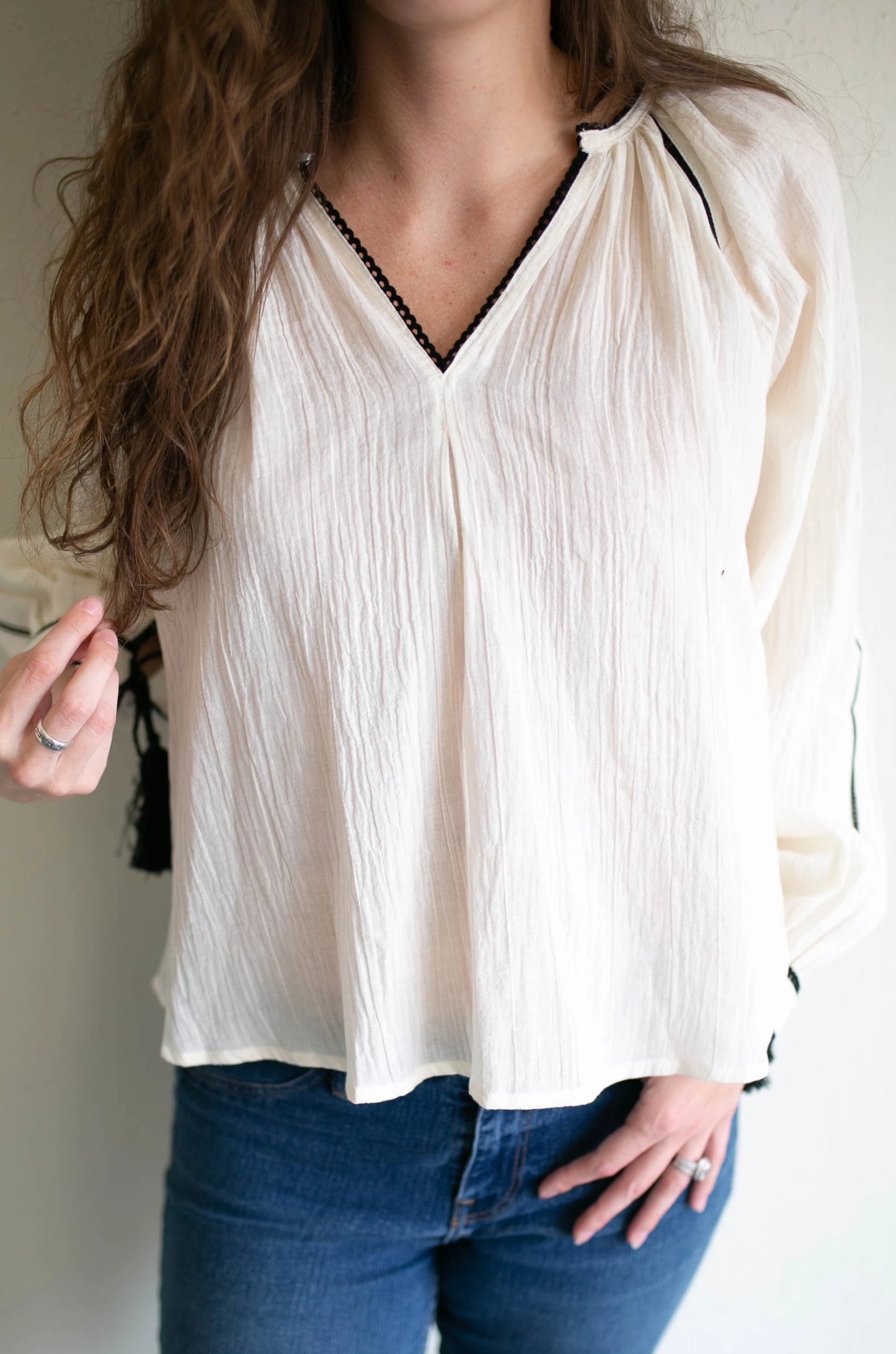 tassel top