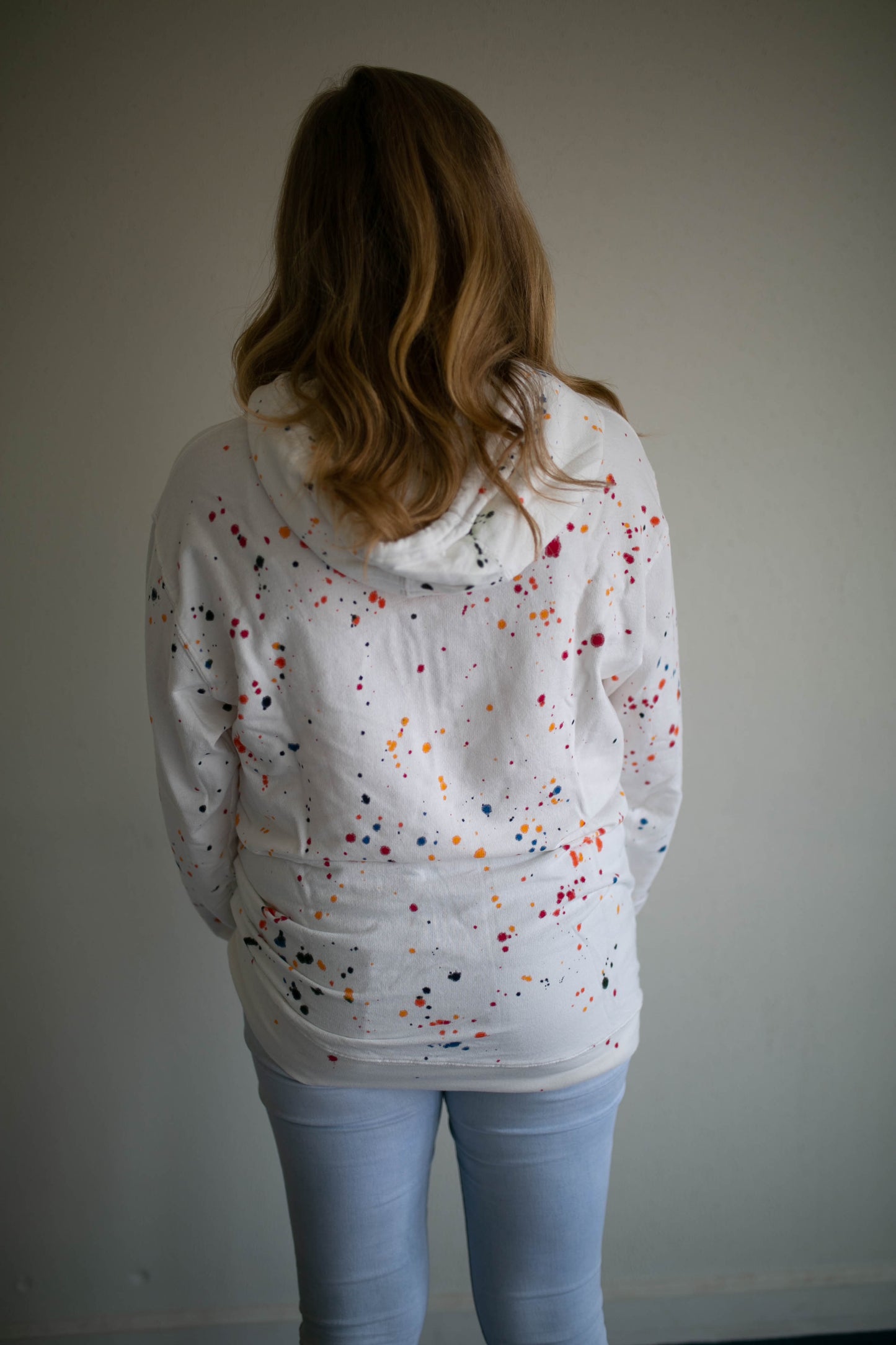 splatter paint hoodie