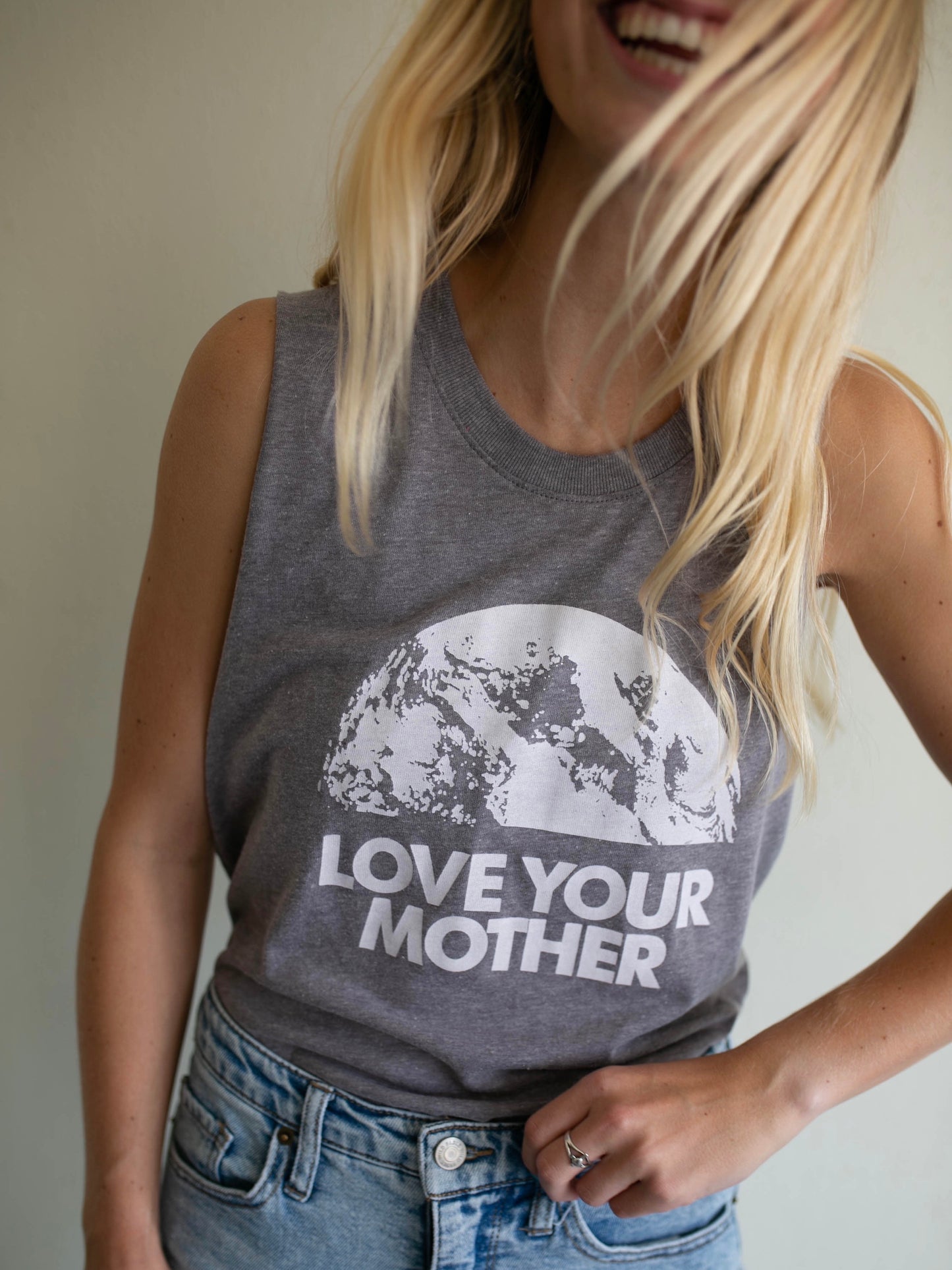 love your mother muscle tee