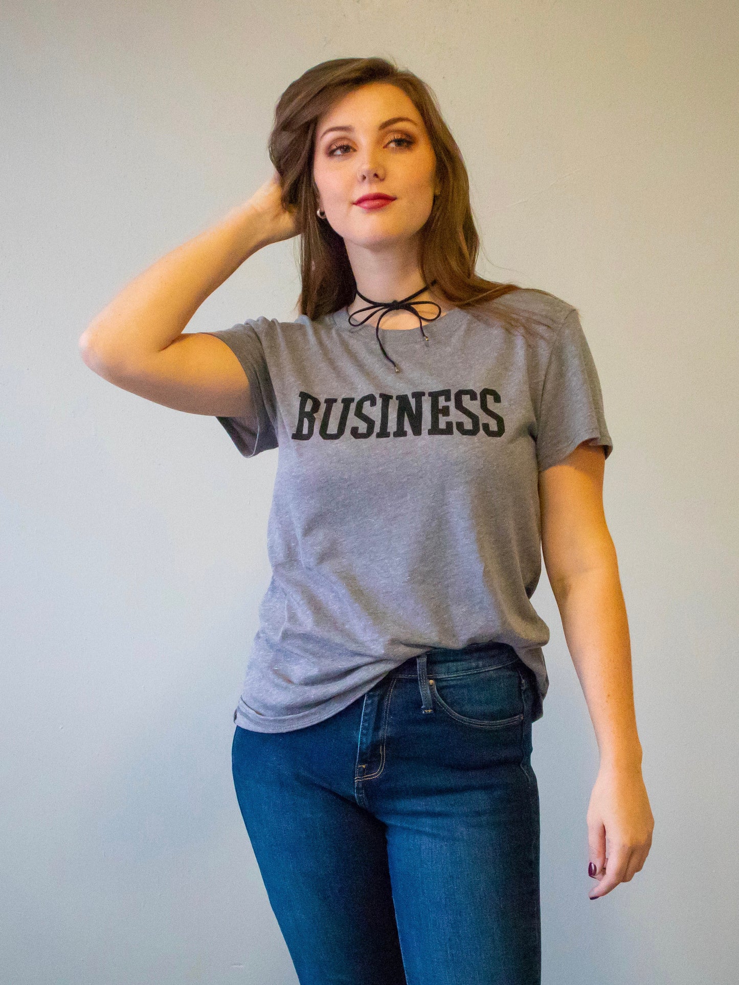 business/party tee
