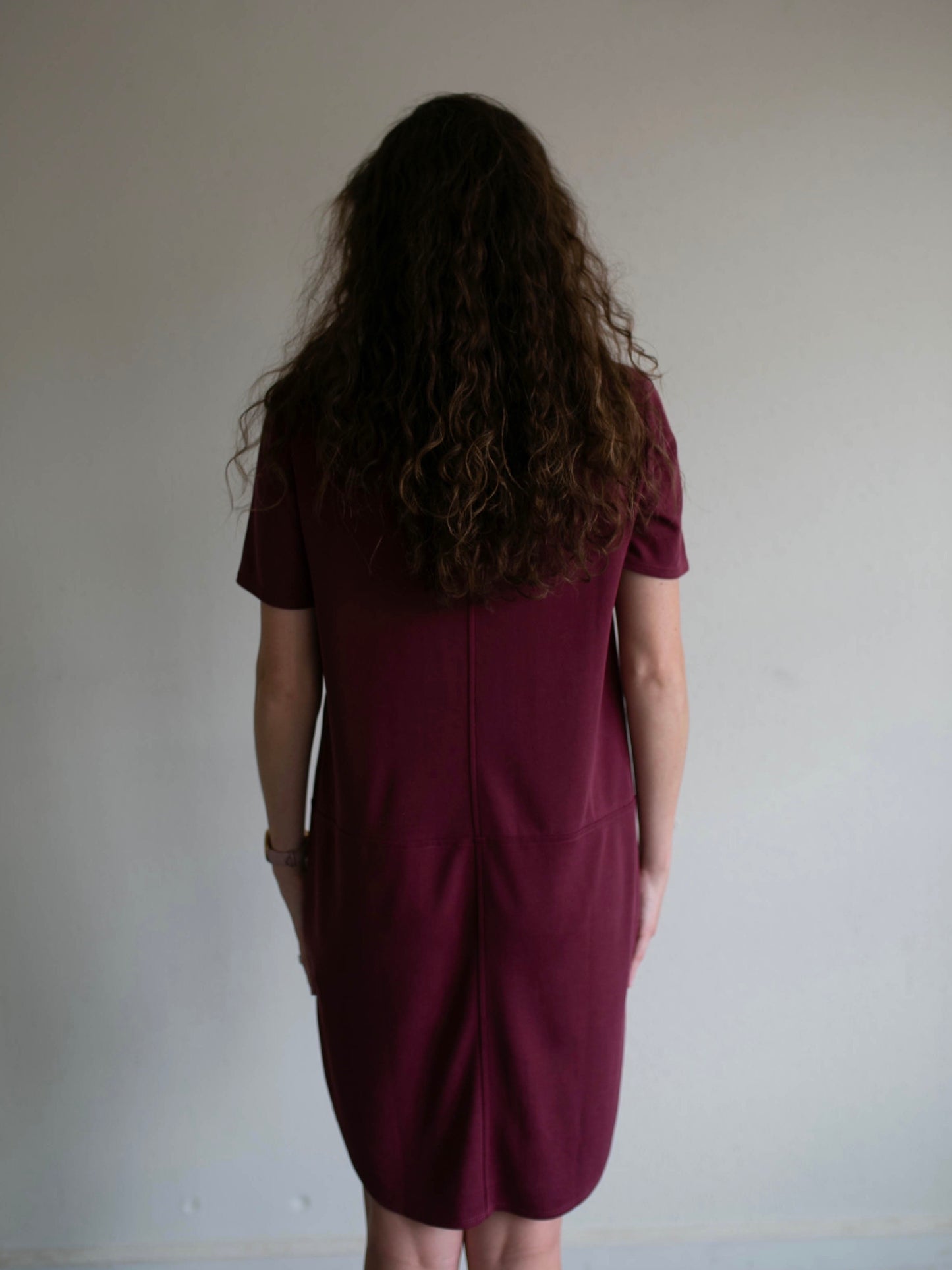 ikat shirt dress