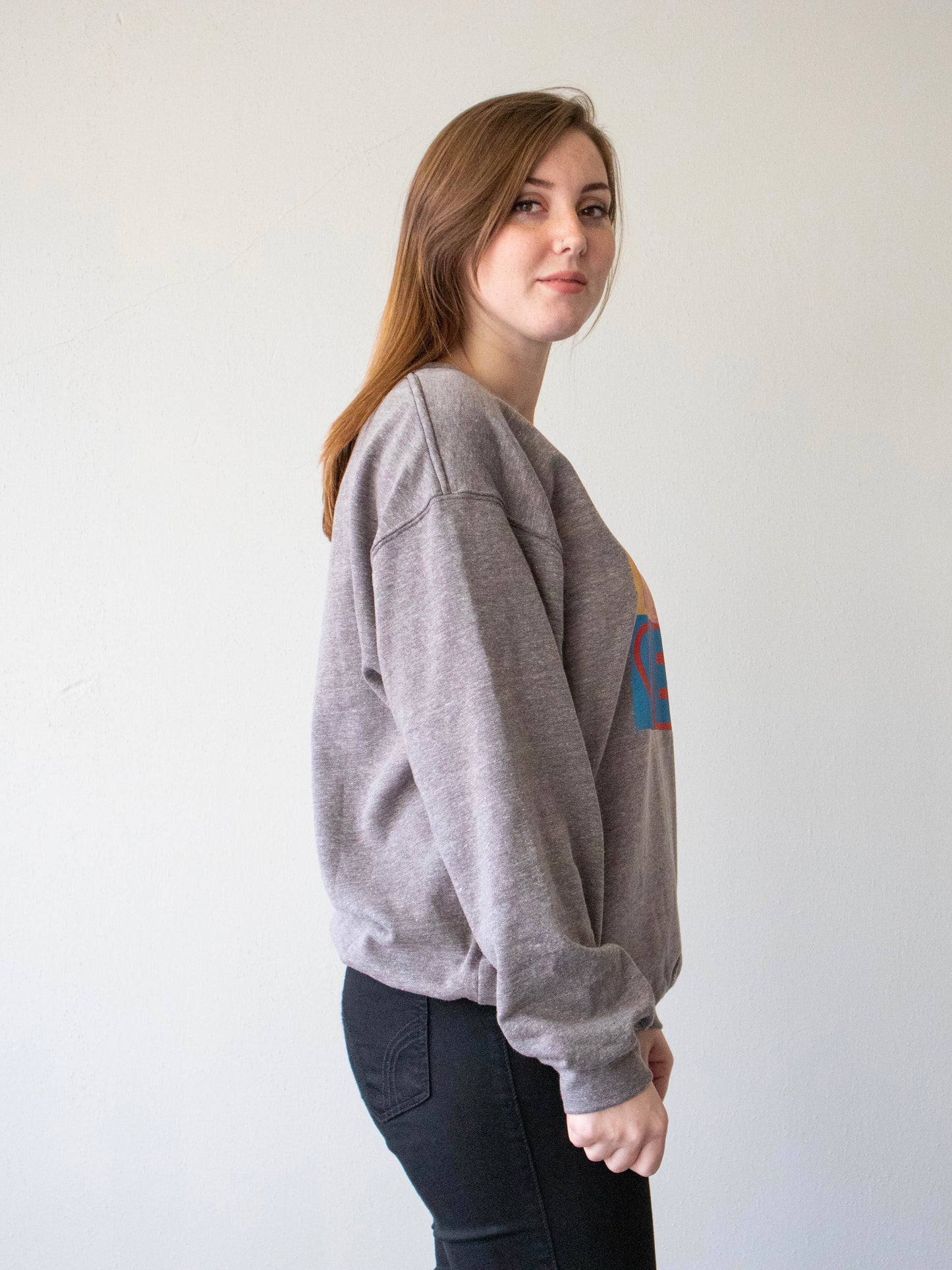 love squares sweatshirt