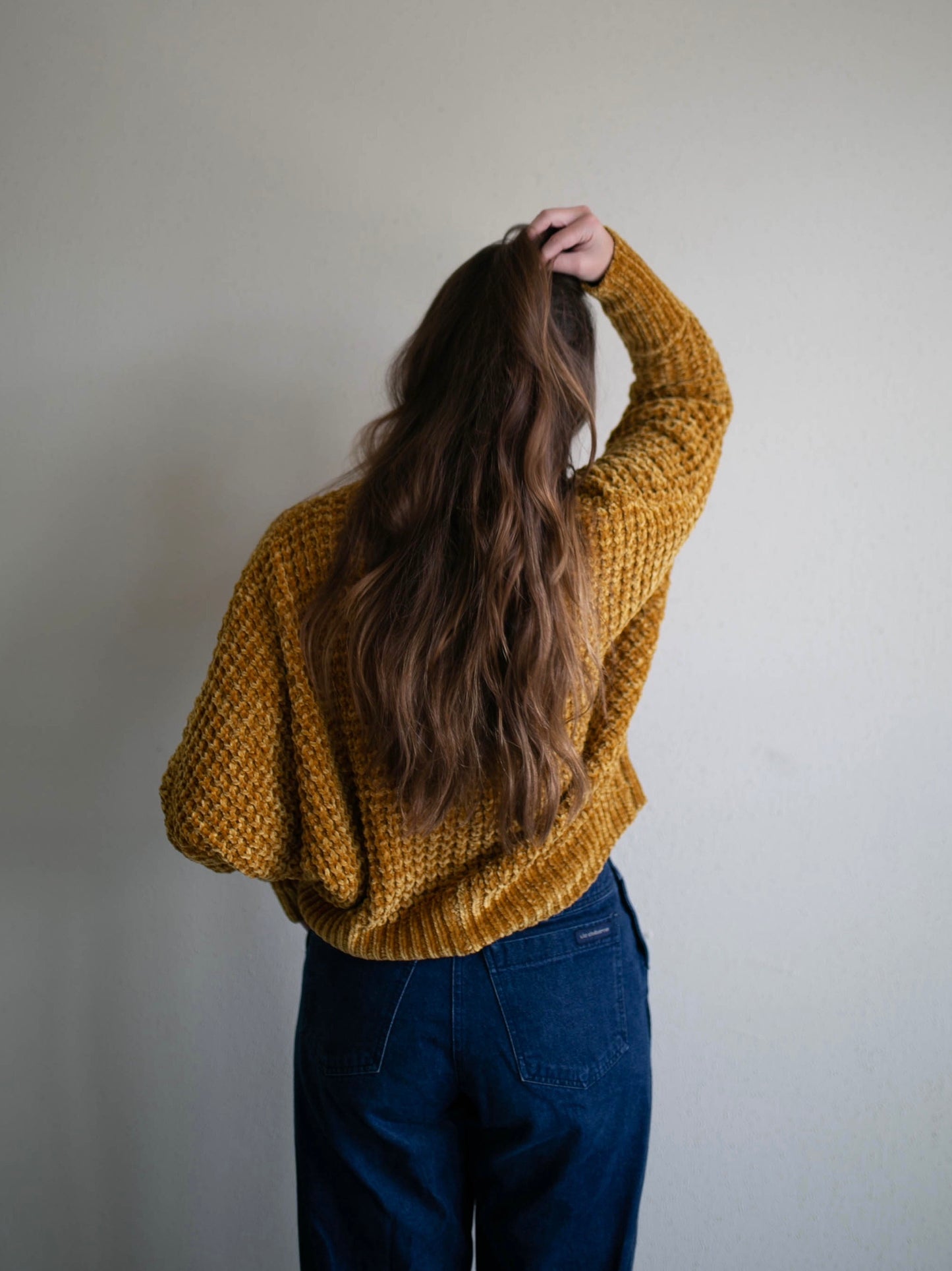 saffron moss sweater