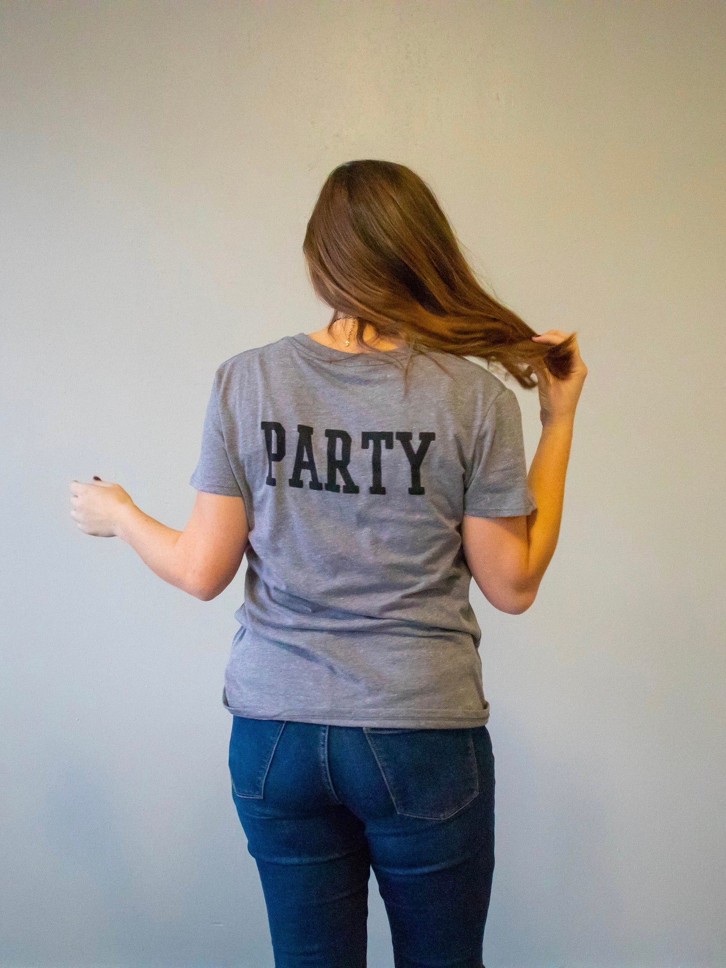 business/party tee