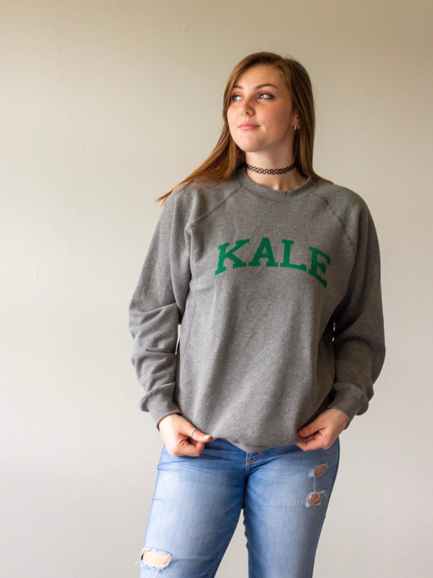 kale sweatshirt